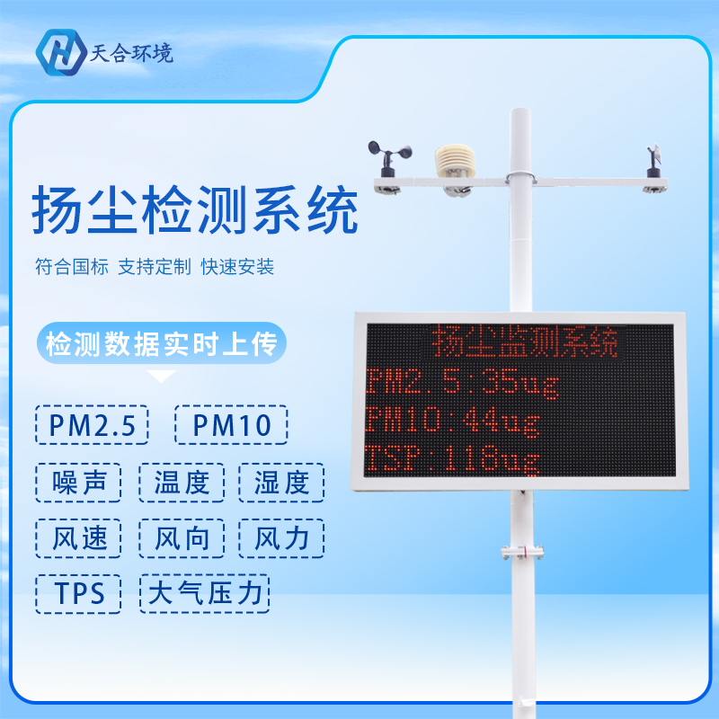 助力生态文明建设，保护清新蓝天白云——扬尘监测器器产品介绍