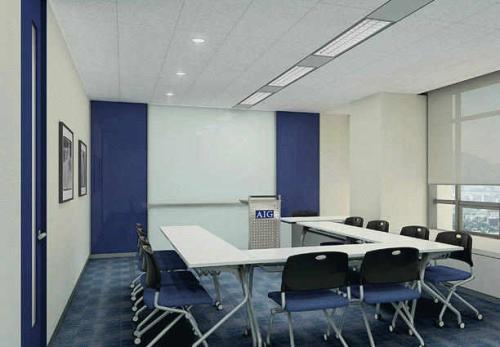 办公室吊顶铝扣板尺寸-工装吊顶选铝扣板