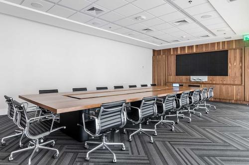 会议室吊顶铝扣板-会议室铝扣板天花-会议室铝扣板吊顶效果图