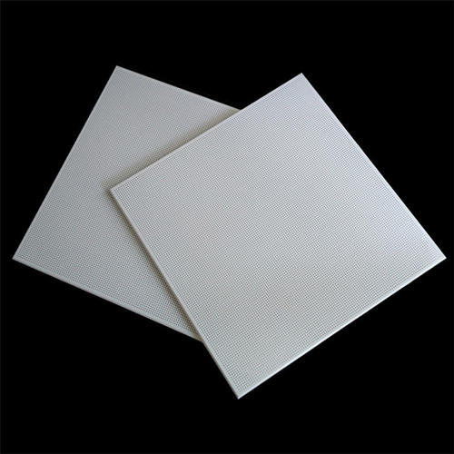 铝扣板吊顶的工程-大型高校铝扣板工程案例效果图