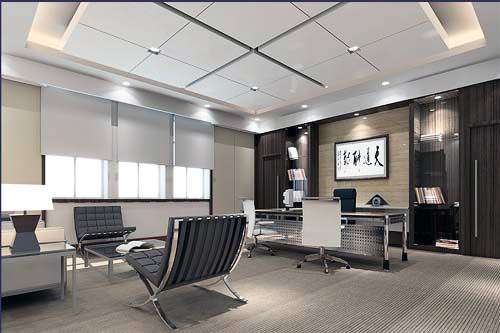 工程围铝扣板-铝扣板吊顶豪宅家装工程案例