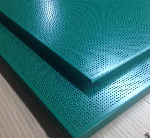 穿孔铝扣板吊顶-穿孔铝扣板吊顶样式-600*600穿孔铝扣板吊顶