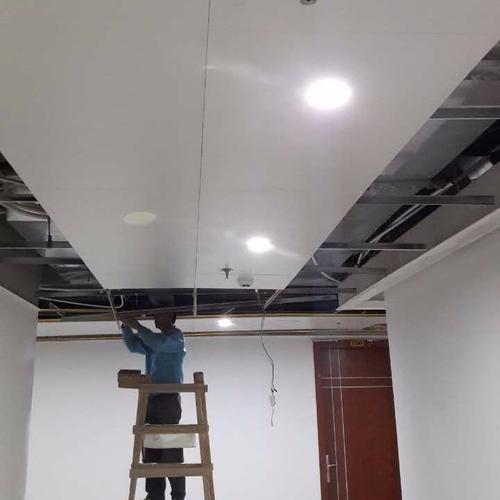 客厅简易集成吊顶-客厅铝天花吊顶效果图大合集