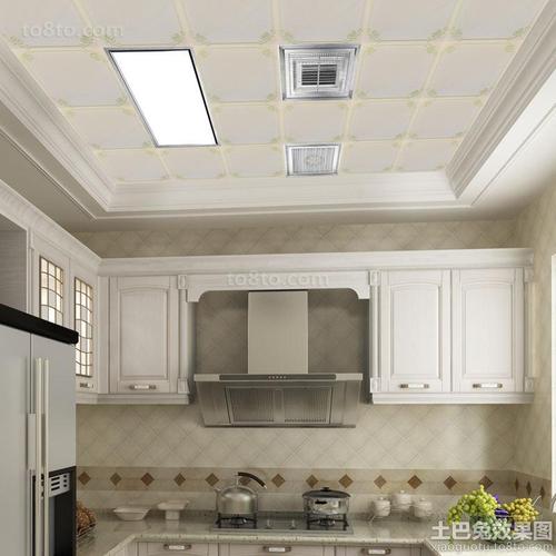 楼房集成吊顶效果图-客厅集成吊顶吊多高