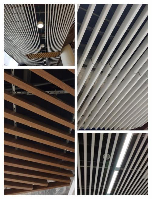 铝方通铝扣板厂家-圆形铝方通吊顶安装