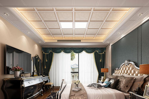 客厅集成吊顶样图-客厅铝扣板吊顶厂家告诉你