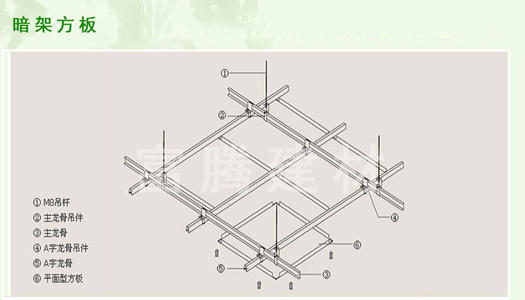 活动天花铝扣板-工装铝天花吊顶这么欢迎
