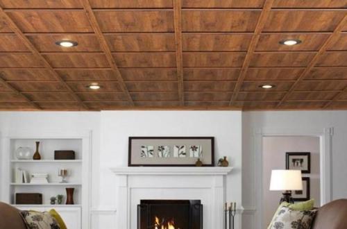 铝扣板吊顶样板间-客厅铝扣板吊顶厂家为你讲解铝扣板吊顶规格有哪些