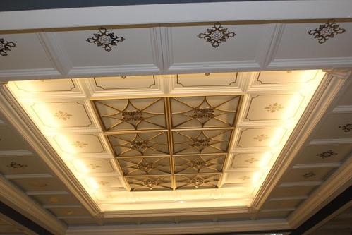 错层集成吊顶图片-铝扣板吊顶怎么错层