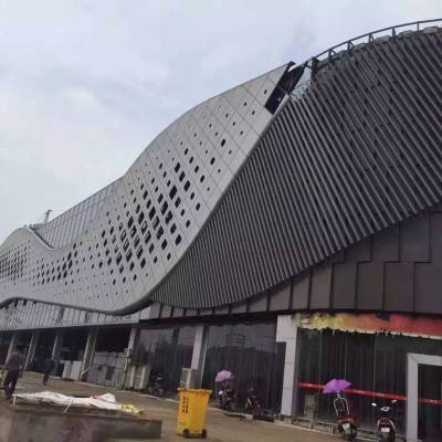 外墙装铝单板-工商银行外墙造型铝单板供应商