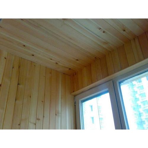 阳台松木集成吊顶-装不装阳台铝扣板吊顶