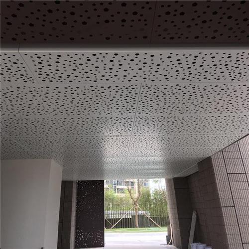 镂空铝扣板图片-镂空雕刻铝单板