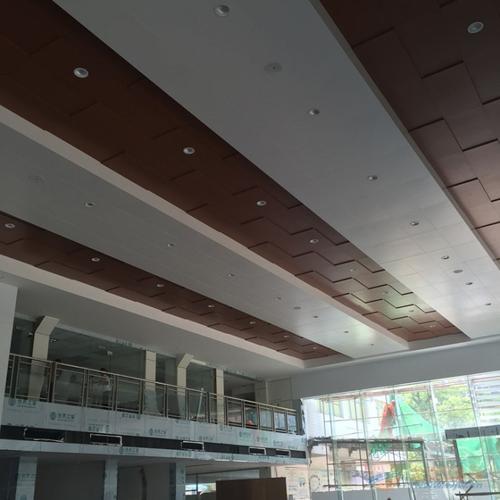 2.0黑色铝单板-铝单板之石纹铝单板加工和应用