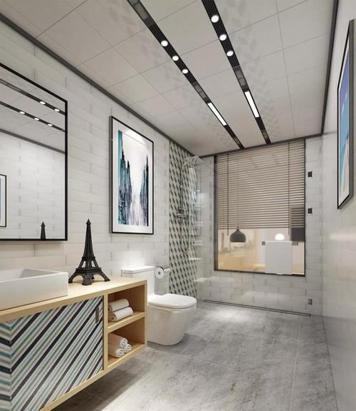 铝扣板吊顶大板效果图-厨房铝扣板吊顶效果图