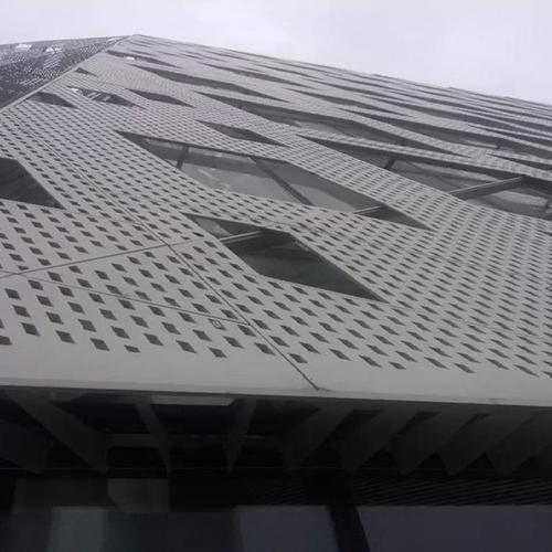 铝扣板厂家联系方式-新品时尚铝蜂窝组合铝扣板效果图
