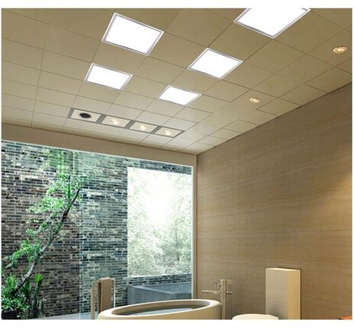 客厅铝扣板平面吊-客厅铝扣板楼面不平吊顶效果图-客厅铝扣板吊平