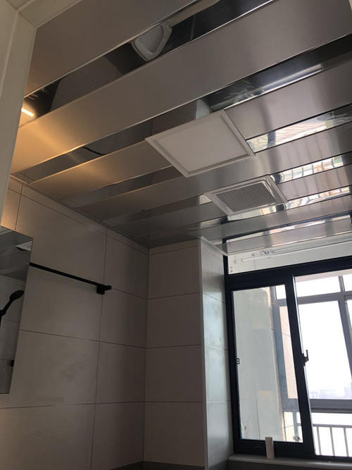 条扣集成吊顶案例-厂区铝单板吊顶工程案例