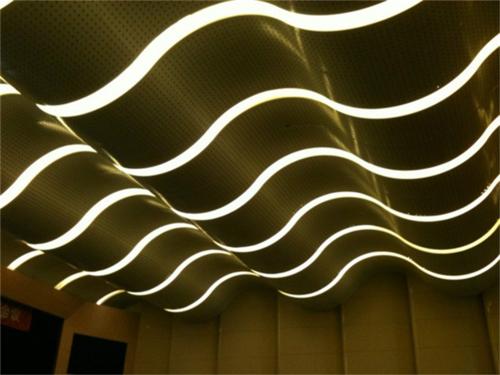 单曲铝单板图片-铝单板具不同的造型