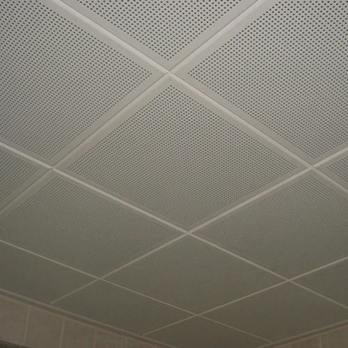 铝扣板展区效果-公区大堂铝扣板天花效果图-展旺铝扣板