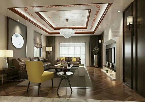 铝扣板三级吊顶-客厅铝扣板吊顶可以怎么装