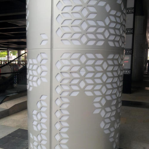 墙面造型铝单板-铝单板的复杂造型结构加工