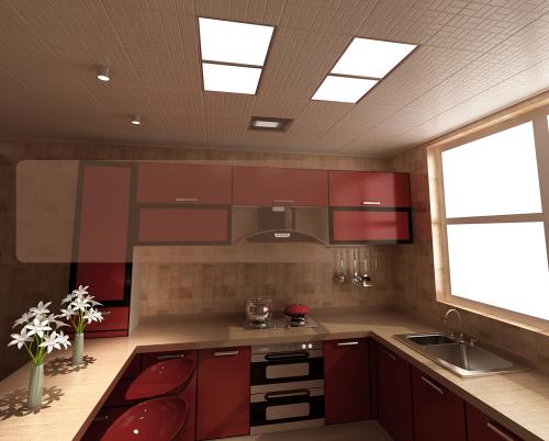 卧室集成吊顶好坏-多款卧室集成铝扣板吊顶效果图