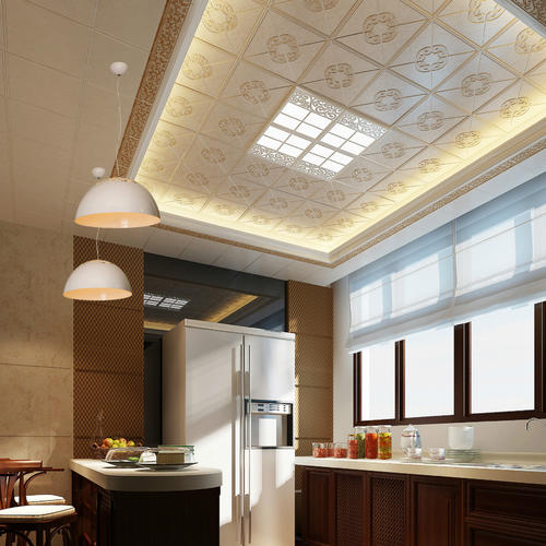 山东罗庄集成吊顶-铝扣板集成吊顶窗帘轨道