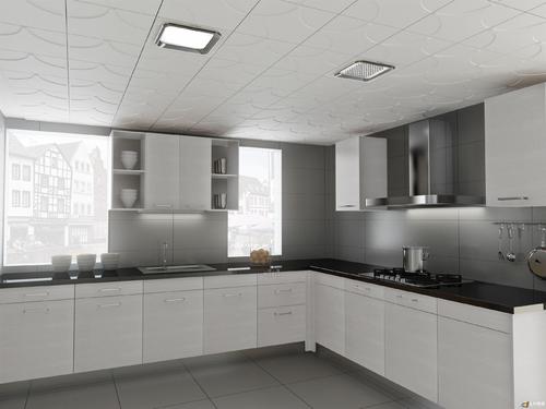 珠海集成铝扣板-跟客厅铝扣板吊顶厂家看看铝扣板吊顶怎么搭配的好看