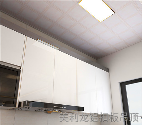 滚涂厨房铝扣板UV-岁月流金1