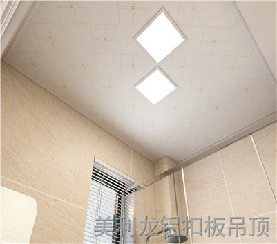 滚涂卫生间铝扣板效果图