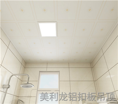 滚涂卫生间铝扣板效果图