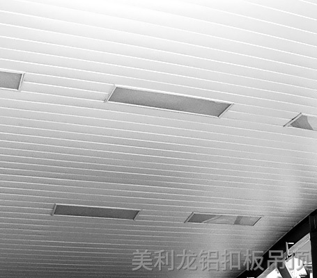 喷涂G型有缝式铝条扣5 喷涂G型有缝式铝条扣5