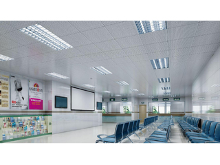 铝扣板医院工程案例效果图