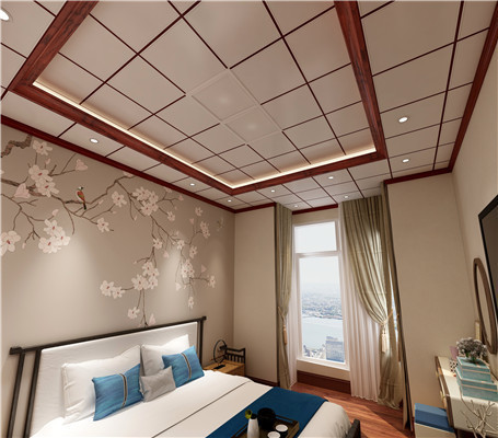 新中式吊顶效果图