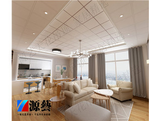 现代简约风铝扣板吊顶家里装？颜值爆表还不过时！