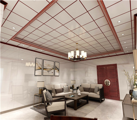 简约吊顶效果图