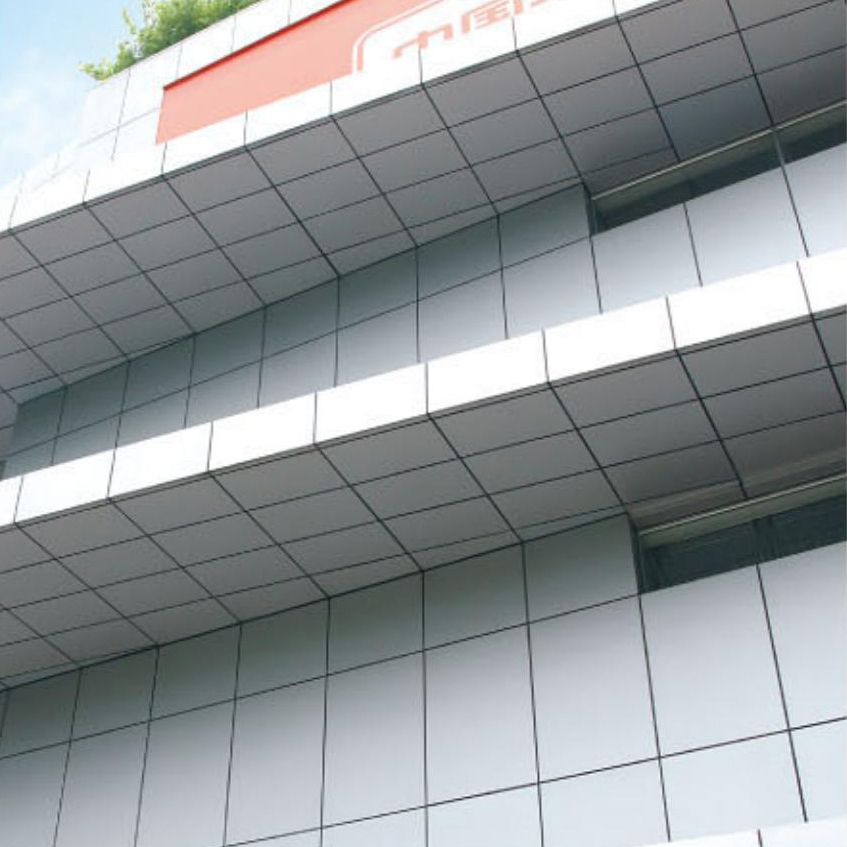 铝单板幕墙效果图 铝单板幕墙效果图