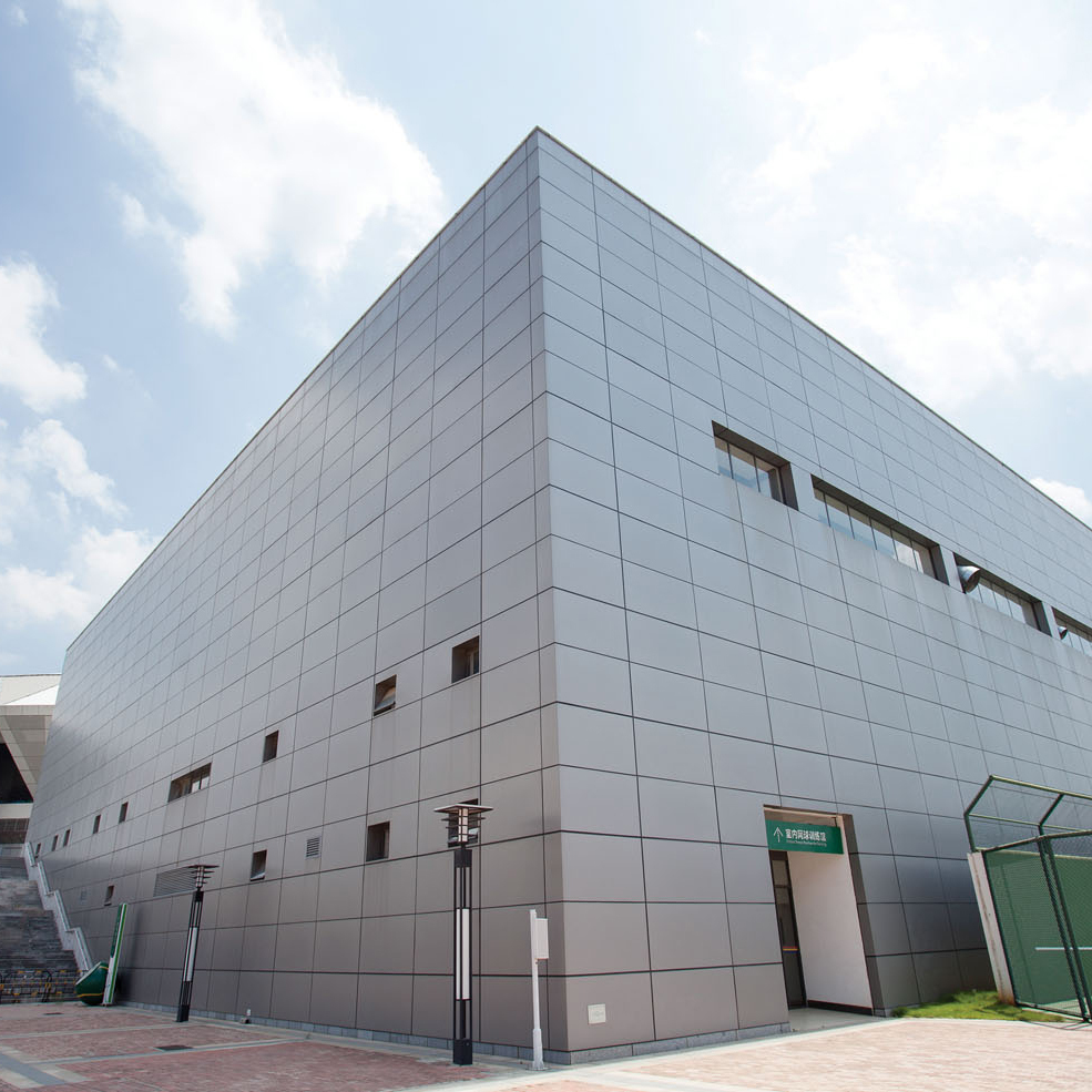 铝单板幕墙效果图 铝单板幕墙效果图