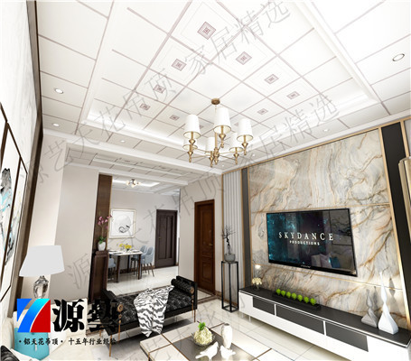 铝扣板集成吊顶效果图