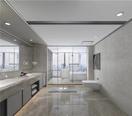 卫生间铝蜂窝板吊顶效果图