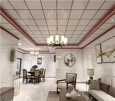 2020时兴客厅吊顶