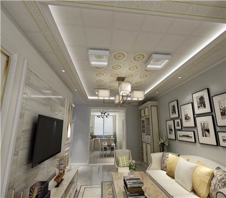 客厅铝扣板吊顶好看吗