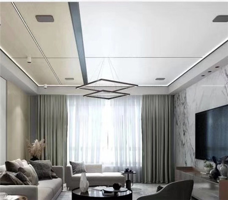 客厅铝蜂窝板吊顶3