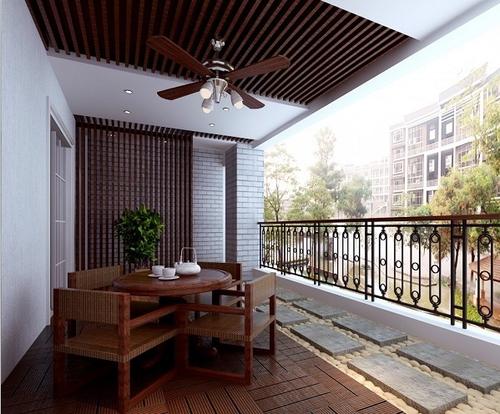 铝扣板阳台吊顶-家装铝扣板厂家