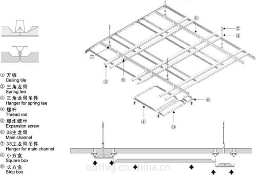 铝扣板吊顶厂址-卫生间铝扣板吊顶厂家告诉你