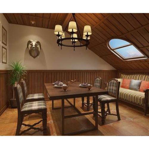 木纹阳台集成吊顶-阳台吊顶用生态木还是铝扣板吊顶