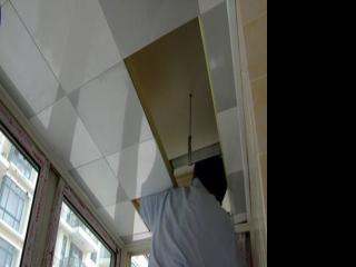 家庭吊顶铝扣板-客厅铝扣板吊顶安装