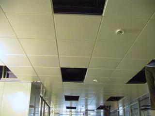 铝扣板吊顶燃烧性能-走廊通道铝扣板吊顶厂家告诉你