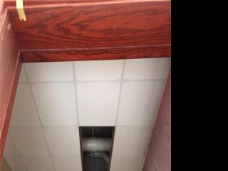 简单铝扣板吊顶-现代简约风铝扣板吊顶效果图