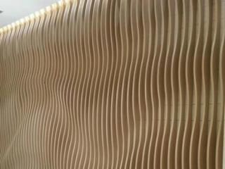 金属墙面铝扣板-O型铝圆管打造的新加坡RACE机器人实验室墙面天花